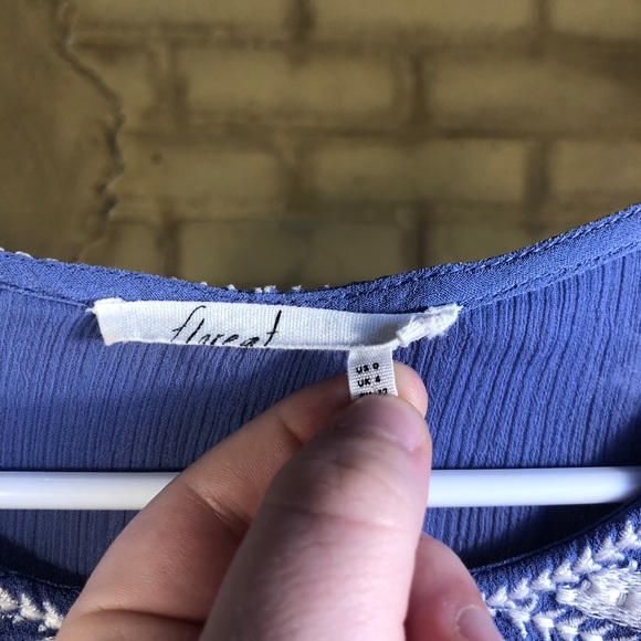 Anthropologie Floreat Adena Blouse Embroidered - Picture 6 of 6